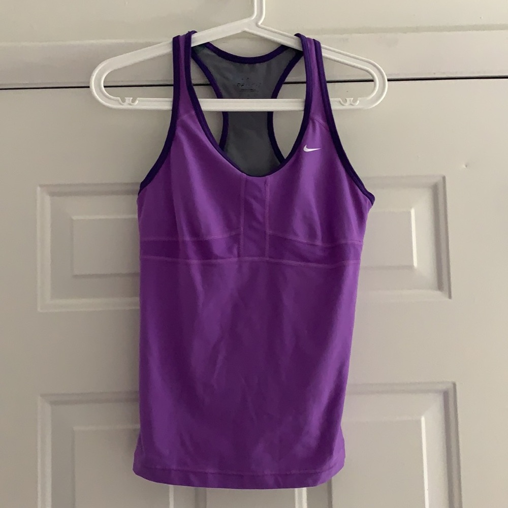Nike Purple Exercise Top